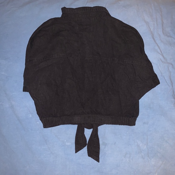 Urban Outfitters Jena Tie-Front Blouse - Picture 4 of 5